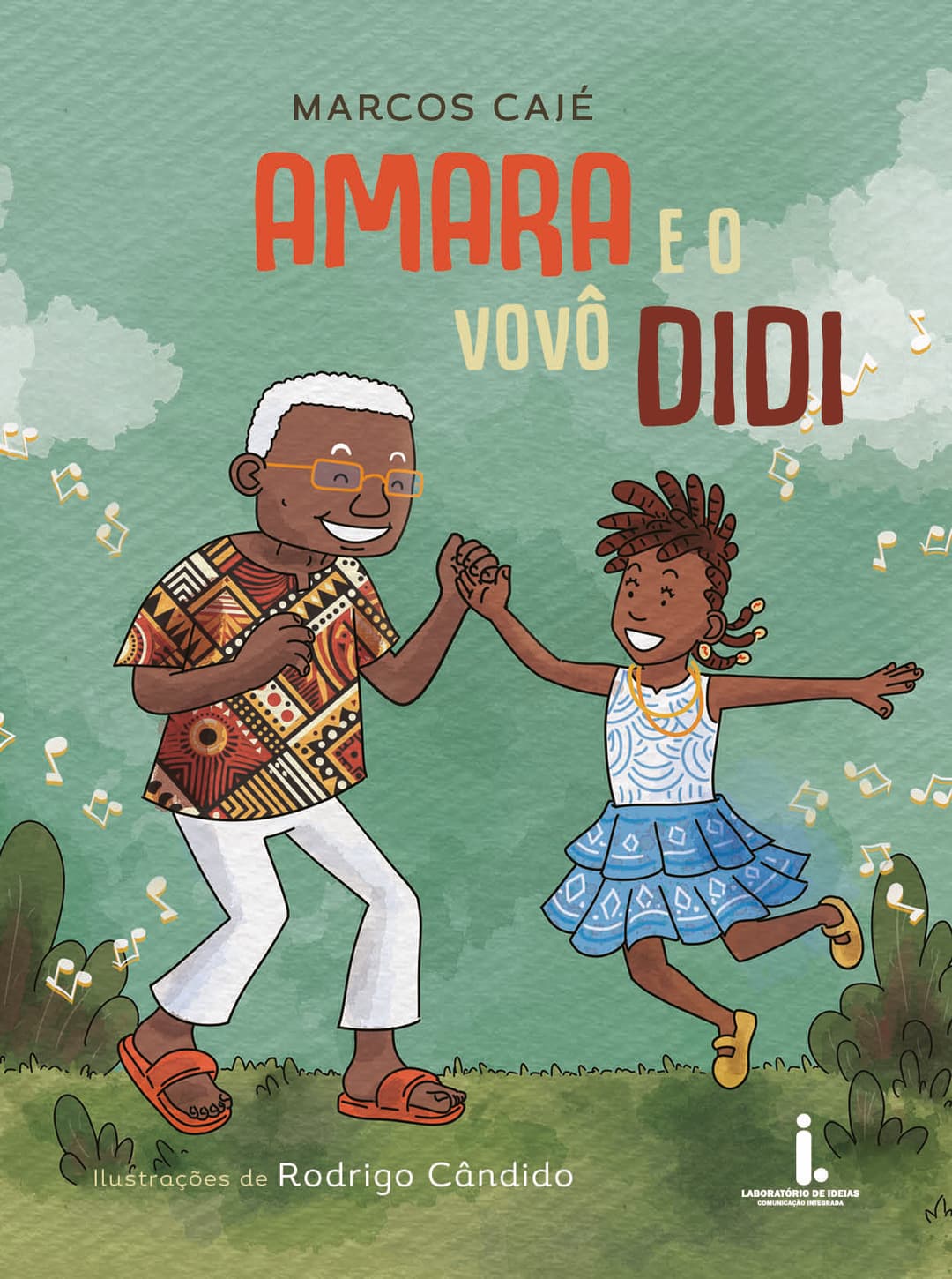 Capa do livro Amara e o vovô Didi