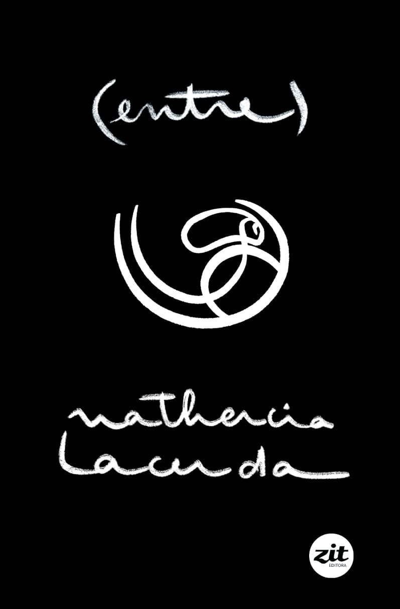 Capa do livro (entre), escrito por Nathercia Lacerda