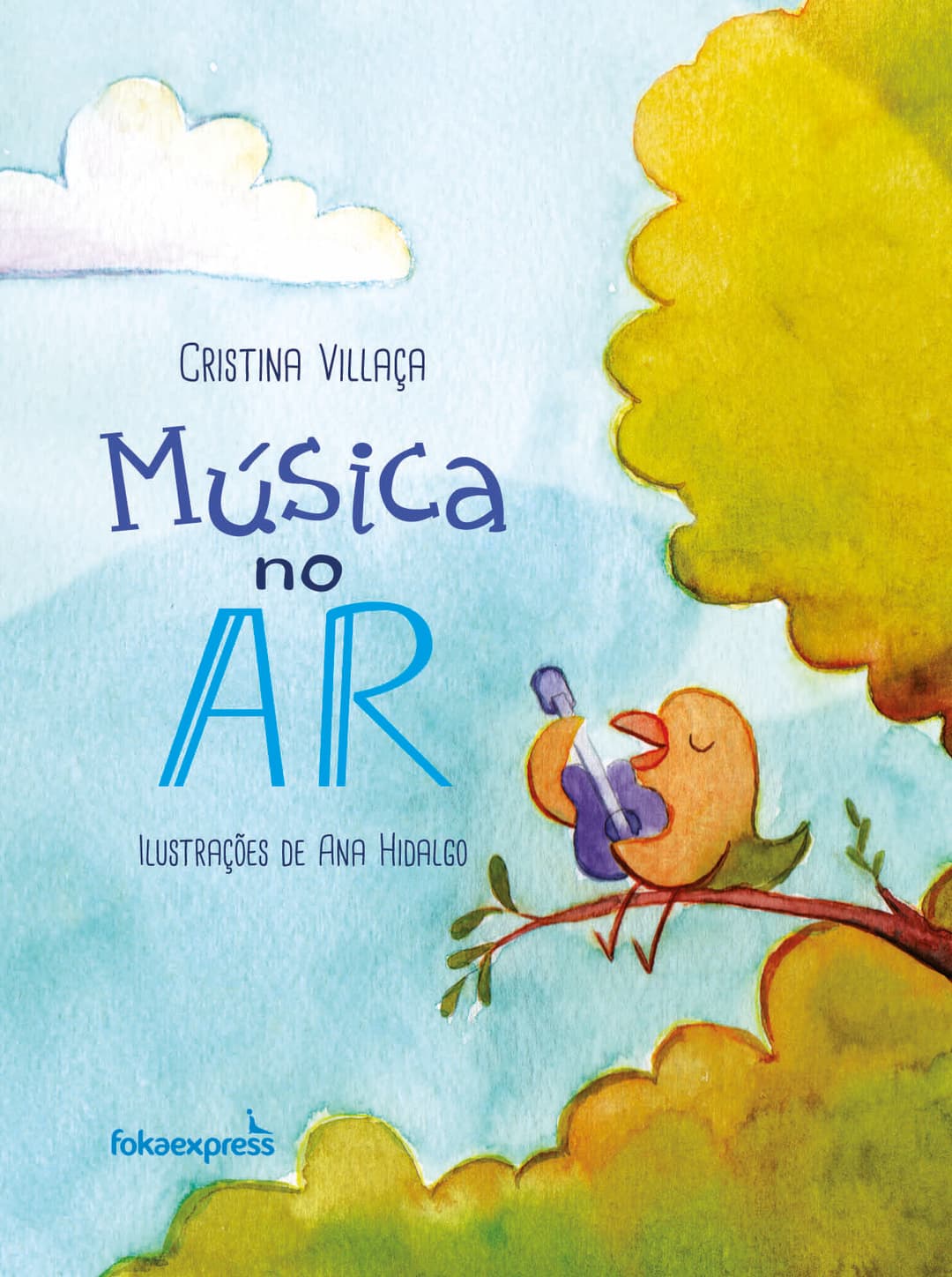 Capa do livro Música no ar