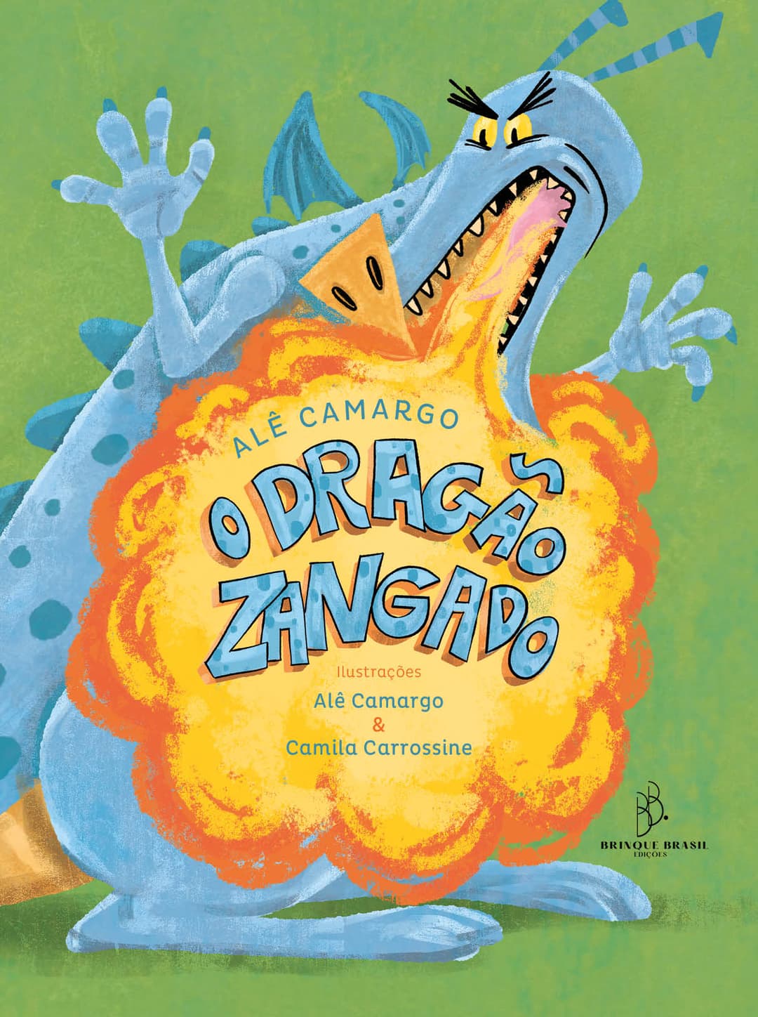 Capa do livro O dragão Zangado