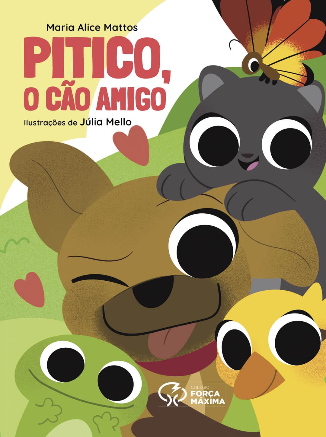 Capa do livro Pitico, o cão amigo