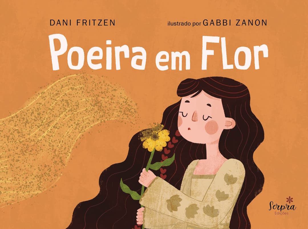 Capa do livro Poeira em flor